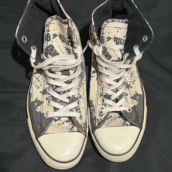Converse Chuck Taylor Butterfly Print High Tops - Picture 1 of 3